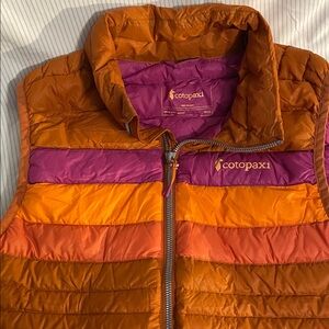 Cotopaxi Orange and Purple Women's Vest